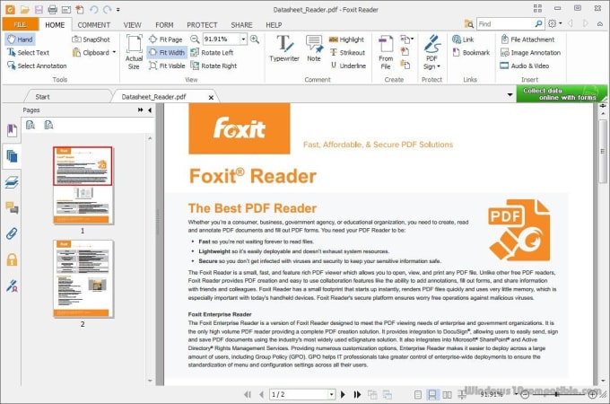 Foxit Reader 12.0.3 Crack + Activation Key Full Torrent [Latest] 2022
