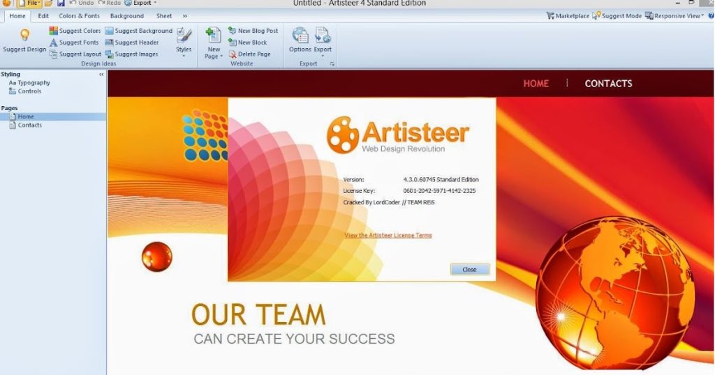 Artisteer 4.4 Crack With License Key 2022 Free Download [Latest]