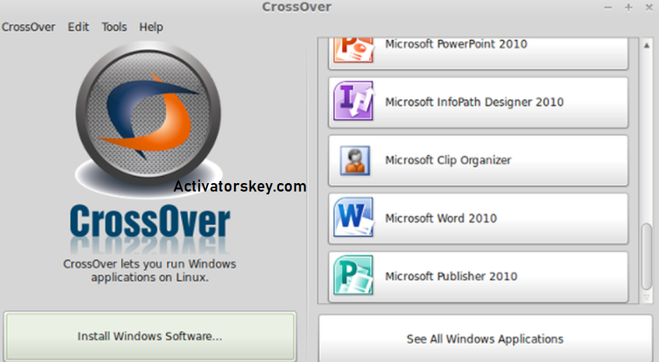 CrossOver Mac Crack 22.1.1 Keygen & Activation Code Download 2022